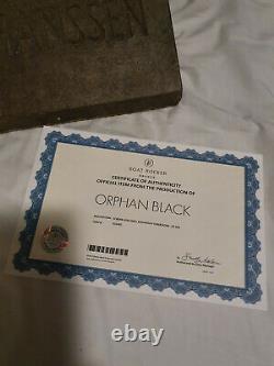 Extremely Rare! Orphan Black Original Screen Used Grave Tombstone Movie Prop