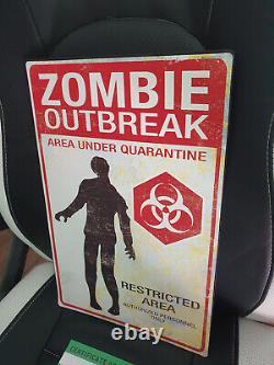 Extremely Rare! Silicon Valley Original Screen Used Zombie Outbreak Sign Prop