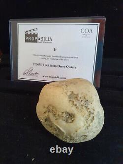 Extremely Rare! Stephen King IT Original Screen Used Rock Derry Movie Prop