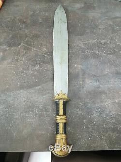 Extremely Rare! The Mummy Returns Original Screen Used Warrior Sword Movie Prop