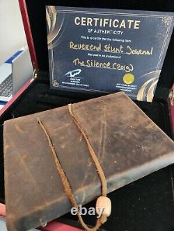 Extremely Rare The Silence 2019 Original Screen Used Reverend Stunt Journal Prop