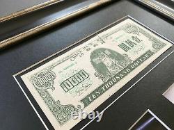 Extremely Rare! The X Files S03 Hell Money Note Original Screen Used Prop Framed