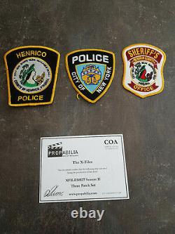 Extremely Rare! The X Files Season 11 Original Screen Used Patches Movie Props