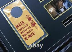 Extremely Rare! Vacancy Original Screen Used Motel Maid Door Sign Movie Prop