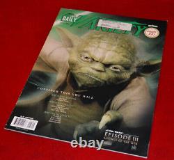 FRANK OZ Yoda Signed Rare STAR WARS IV Screen-Used Prop DEATH STAR COA Frame DVD