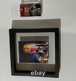 Friday the 13th Part VIII & 9 Movie Prop Jason Skin Pieces Screen Used W COA
