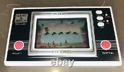 Game & Watch Wide Screen Turtle Bridge TL-28 Nintendo In Original Box 1982