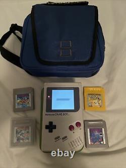 Gameboy DMG Funnyplaying IPS Backlit Screen ORIGINAL SHELL AND BUTTONS
