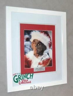 Grinch JIM CARREY Signed AUTOGRAPH, Prop WHO NEWSPAPER, MAIL, DVD, BOOK, COA