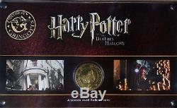Harry Potter Movie Prop Screen Used Galleon Coin