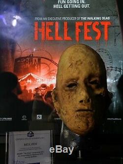 Hell Fest The Other Screen used Killers Hero Mask Worn By Stephen Conroy Myers