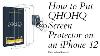 How To Put Qhohq Screen Protector On An Iphone 12
