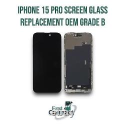IPhone 15 Pro Screen Glass Replacement OLED LCD Original Apple OEM Grade B