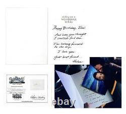 John Wick Keanu Reeves Hero Screen Used Matched Birthday Card Envelope Prop COA