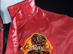 Johnny (William Zabka's) screen used hero Cobra Kai jacket from THE KARATE KID 2