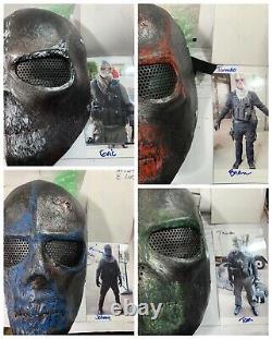 MARAUDERS (2016) MOVIE PROPS, Screen Used MASKS with Production Binders RARE