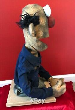 Mad Magazine TV Screen Used Puppet Character Burned Vance from Flammable