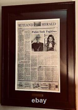 Me, Myself & Irene, Screen Used Newspaper Jim Carrey Rare Movie custom framed