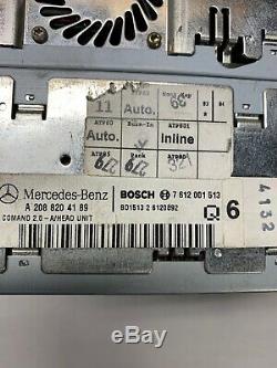 Mercedes Benz Oem Clk320 Clk430 Clk55 Amg Front Navigation Radio Monitor Screen