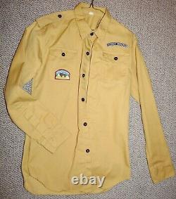 Moonrise Kingdom Wes Anderson Screen Used Khaki Scout Uniform Shirt + Patches