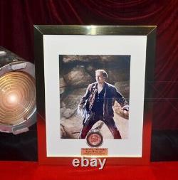 NATIONAL TREASURE Screen-Used Prop COIN, Signed Nic Cage, DVD, COA, UACC RD#228