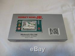 Nintendo Game & Watch Wide Screen DONKEY KONG JR. Boxed with Original Batteries