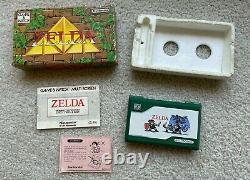 Nintendo Game & Watch Zelda Multi Screen Handheld ZL-65 w Original Box Complete