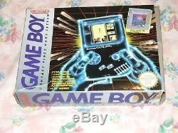 Nintendo Gameboy Original Tetris Pack Boxed Complete, Screen is Mint