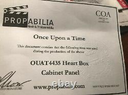 ONCE UPON A TIME TV PROPRegina Heart Cabinet Panel On Screen Used 40x8