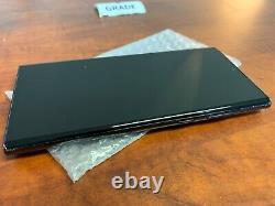 ORIGINAL BLACK Samsung Galaxy S22 Ultra S908U LCD Screen Digitizer WithFrame OEM