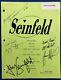Official Jason Alexander Screen Used Signed Seinfeld Script