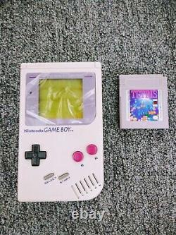 Original Nintendo Gameboy Console System withNew Screen and Tetris! No Dead Lines