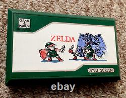 Original Nintendo Zelda Game & Watch 1989 Multi-Screen RARE Vintage