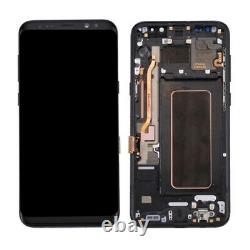 Original Samsung S8 Black LCD Screen with minor burn in Tested