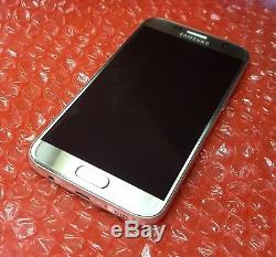 Original Silver LCD Display Screen & Frame for Samsung Galaxy S7 G930F Genuine