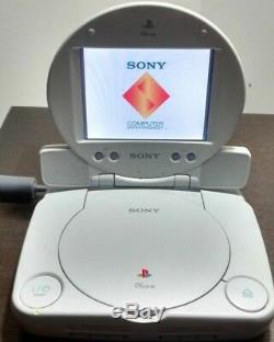 Original Sony Playstation one Combo! With 5 inch LCD-Screen! Very Rare! SCPH-141