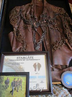 Original Stargate Alantis Prop Ford's Leather Jacket SCREEN USED C. O. A