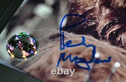 PETER MAYHEW Signed Autograph, Frame, Prop CHEWBACCA Hair, STAR WARS DVD, COA