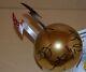 Phantasm Gold Sphere Autographed By Angus Scrimm Coa Ball Screen Tall Man Used