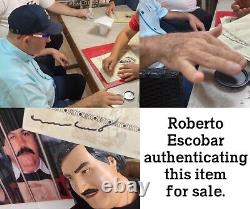 Pablo Escobar Celebrity Collectible Item Screen Worn Screen Used Memorabilia