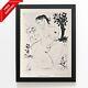 Pablo Picasso Print- Girl And Masked Cupid, 1954 Original Hand Signed & Coa