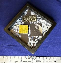 Painted Death Star Screen Used Movie Prop Store COA Display Original Star Wars