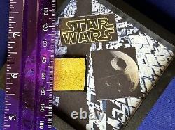 Painted Death Star Screen Used Movie Prop Store COA Display Original Star Wars