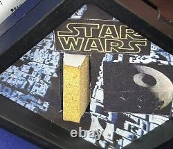 Painted Death Star Screen Used Movie Prop Store COA Display Original Star Wars