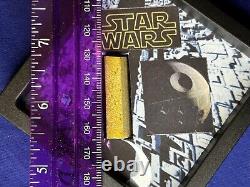 Painted Death Star Screen Used Movie Prop Store COA Display Original Star Wars