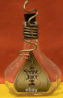 Parks and Recreation Rec Screen Used Prop SNAKE JUICE Bottle with COA