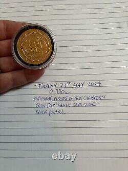 Pirates Of The Caribbean Original Screen Used Prop Coin PRICE DROP