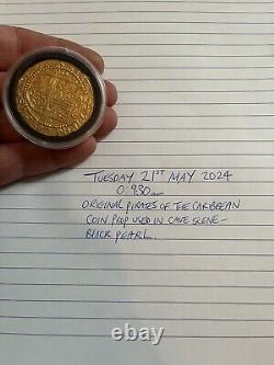 Pirates Of The Caribbean Original Screen Used Prop Coin PRICE DROP