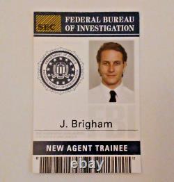 Point Break' 2015 Screen Used HERO Johnny Utah (Luke Bracey) FBI ID prop WithCOA