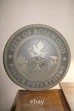 Pretty Little Liars PLL Screen Used Prop Rosewood Police Dept RPD 24 Sign